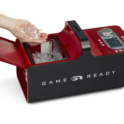 Game Ready GRPro 2.1 in use