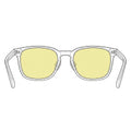 P2P Day Recovery Glasses, yellow lens