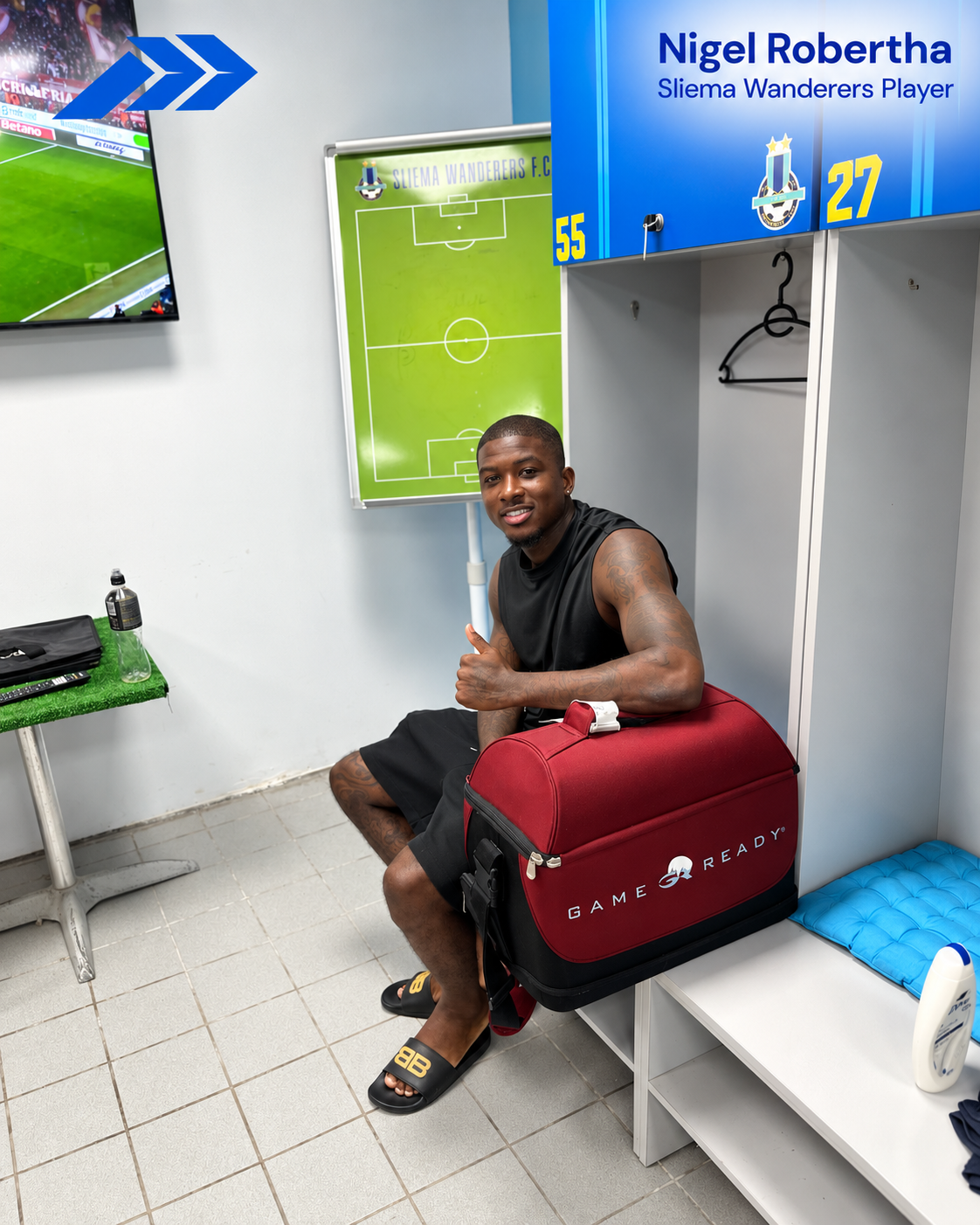 Game Ready recovery in a professional football environment